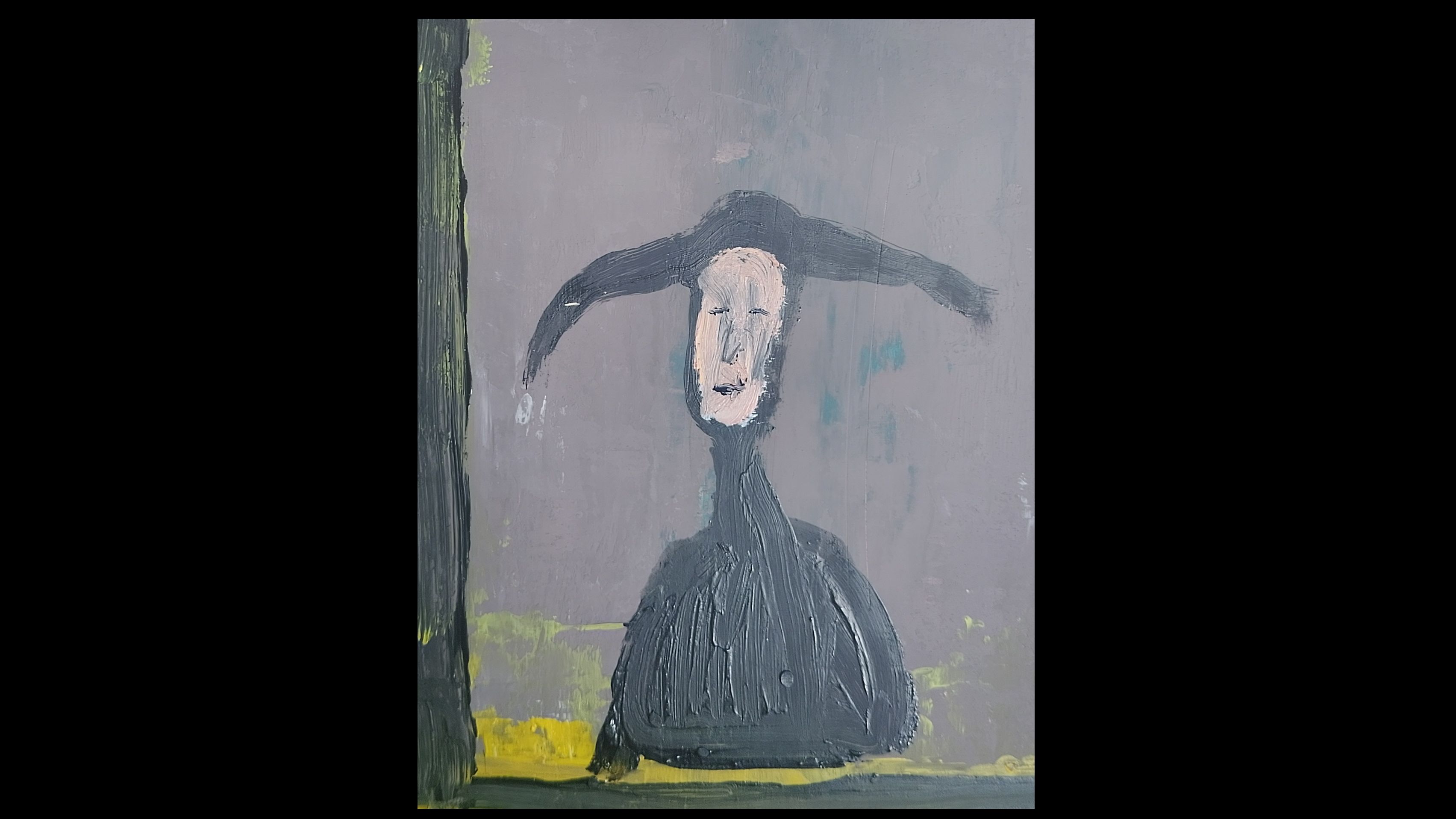 等待孩子回来的母亲